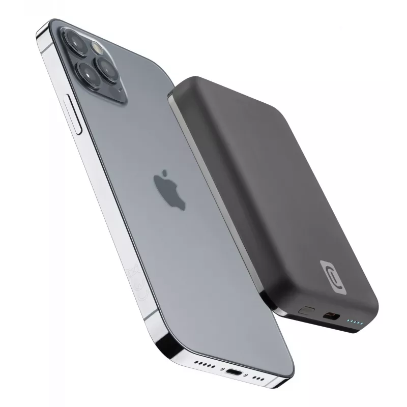 Cellularline Wireless power bank MAG 5000 Portable charger compatible with the MagSafe system