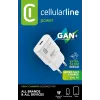 Cellularline GAN Wall Charger USB-C 30W PD USB-C 30W PD Wall Charger with GaN Technology