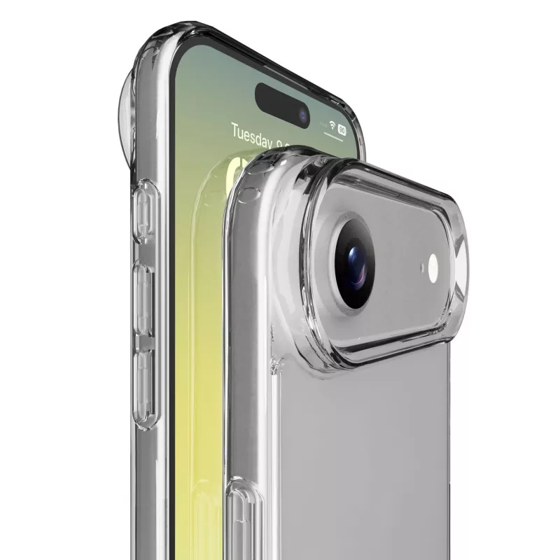 Cellularline Clear Protect - iPhone Air Hard case with rubber edges