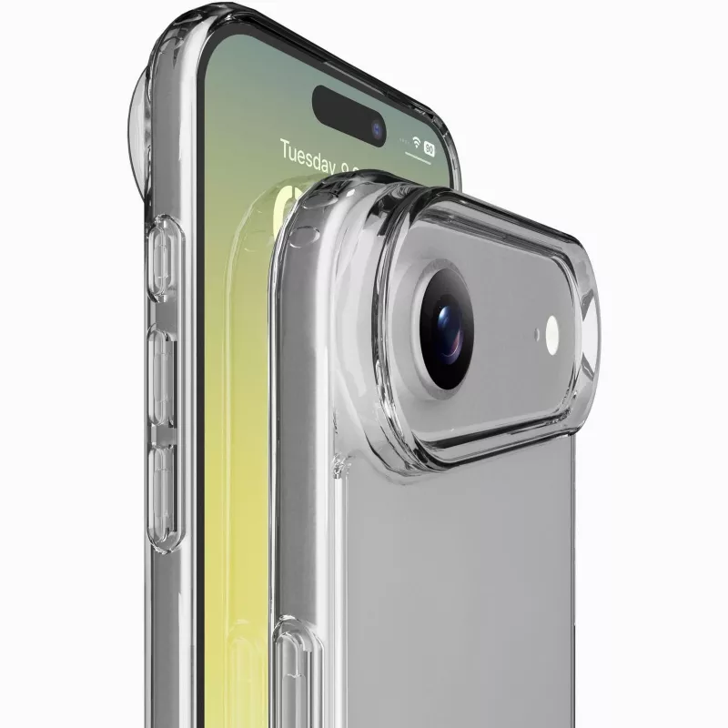 Cellularline Clear Protect - iPhone Air Hard case with rubber edges