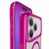 Cellularline Iconic Mag - iPhone 17 Pro Transparent case with colored edges compatible with Magsafe ecosystem