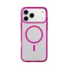 Cellularline Iconic Mag - iPhone 17 Pro Transparent case with colored edges compatible with Magsafe ecosystem