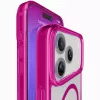 Cellularline Iconic Mag - iPhone 17 Pro Transparent case with colored edges compatible with Magsafe ecosystem