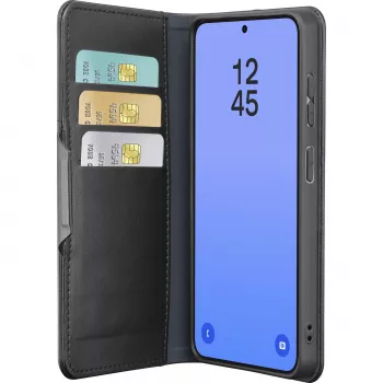 Cellularline Book Agenda - Galaxy S26 Ultra Book-style case with faux leather finish, magnetic closure, RFID protection and stand function.