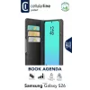 Cellularline Book Agenda - Galaxy S26 Book-style case with faux leather finish, magnetic closure, RFID protection and stand function.
