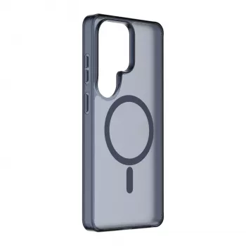 Cellularline FROSTY MAG - Galaxy S26 Ultra Semi-transparent case with matte finish and colored edges, compatible with the Qi2 ecosystem and magnetic accessories for Samsung.