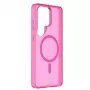 Cellularline FROSTY MAG - Galaxy S26 Ultra Semi-transparent case with matte finish and colored edges, compatible with the Qi2 ecosystem and magnetic accessories for Samsung.