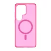 Cellularline FROSTY MAG - Galaxy S26 Ultra Semi-transparent case with matte finish and colored edges, compatible with the Qi2 ecosystem and magnetic accessories for Samsung.