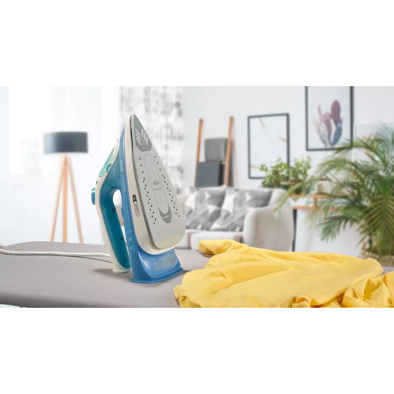 Braun FI 3144 BL Dry & Steam iron Ceramic soleplate 2400 W Blue