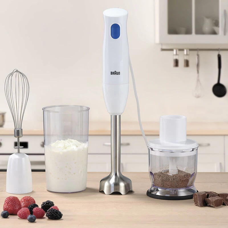 Braun MultiQuick 1 MQ10.202M WH 0.6 L Immersion blender 450 W Stainless steel, White