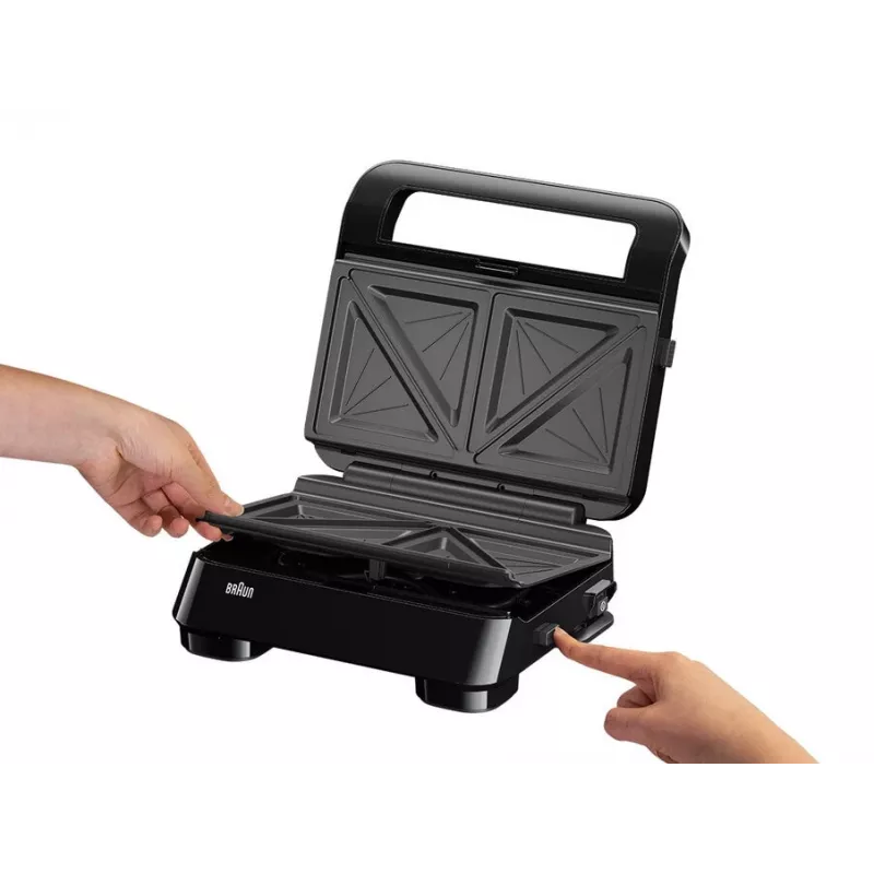 Braun Snack Maker 5 SM5000 sandwich maker 800 W Black