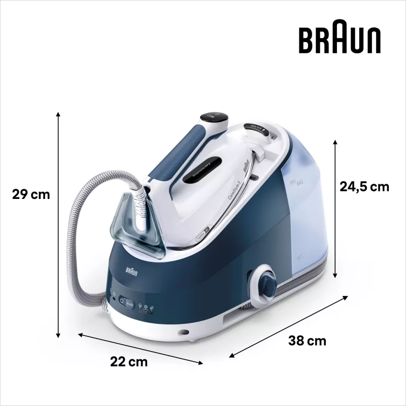 Braun CareStyle 5 IS5245BL 2400 W 2 L Eloxal soleplate Blue