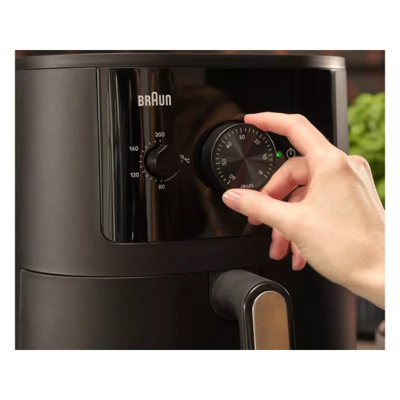 Braun Multi Fry 3 Single 4.3 L Stand-alone 1500 W Hot air fryer Black