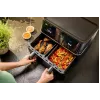 Braun TD 5030I BK Double 10 L Stand-alone 2400 W Hot air fryer Black, Silver