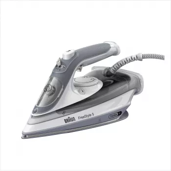 Braun TexStyle 5 SI5078GY Steam iron EloxalPlus soleplate 2800 W Grey, White