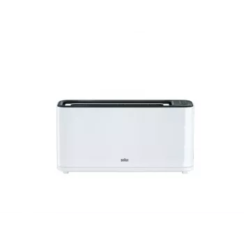Braun HT3100WH toaster 1 slice(s) 1000 W Black, White