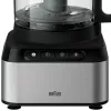 Braun FP 3233 SI food processor 800 W 2.1 L Black, Stainless steel