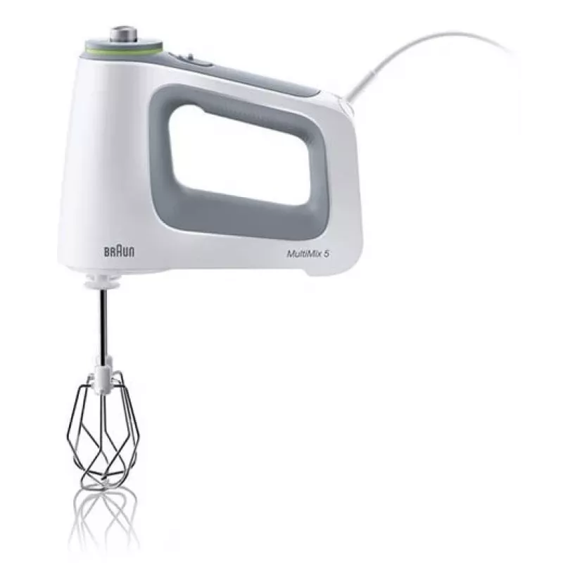 Braun HM 5107 WH Hand mixer 750 W Grey, White