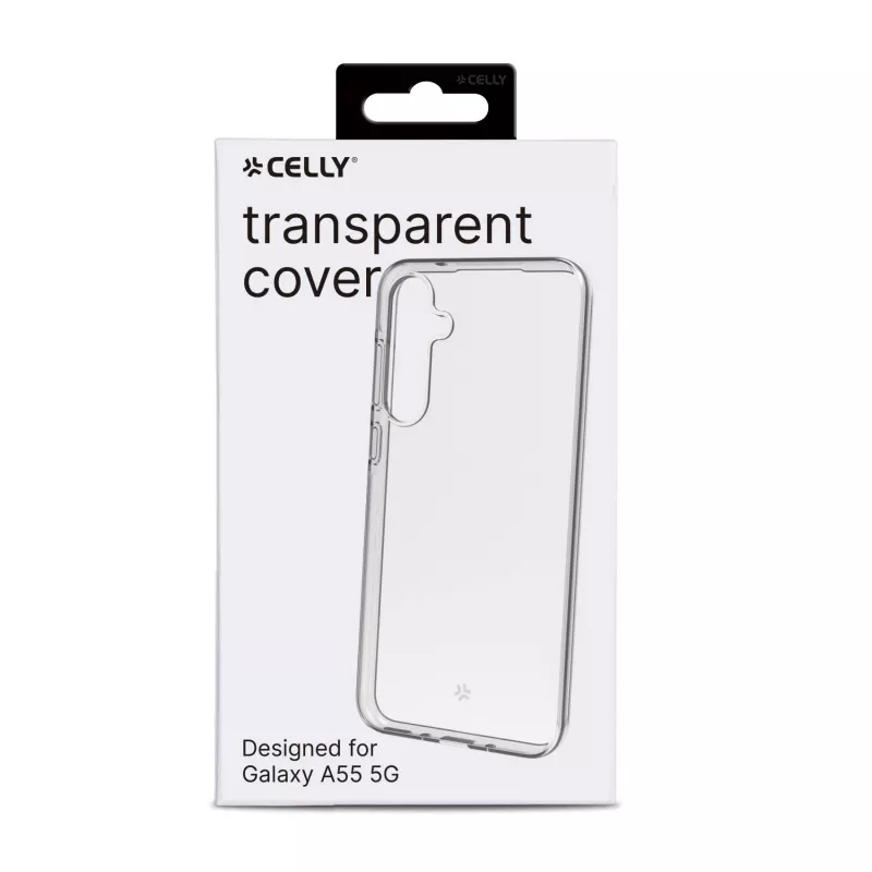Celly GELSKIN - Samsung Galaxy A55 5G, Cover, Samsung, Galaxy A55 5G, 16.8 cm (6.6 inch), Transparent