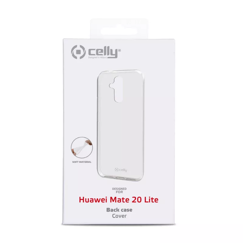 Celly Gelskin mobile phone case 16 cm (6.3 inch) Cover Transparent