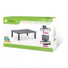 Techly Monitor / Laptop Desk Stand Black, Freestanding, 20 kg, Height adjustment, Black