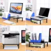 Techly Monitor / Laptop Desk Stand Black, Freestanding, 20 kg, Height adjustment, Black