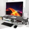 Techly Monitor / Laptop Desk Stand Black, Freestanding, 20 kg, Height adjustment, Black