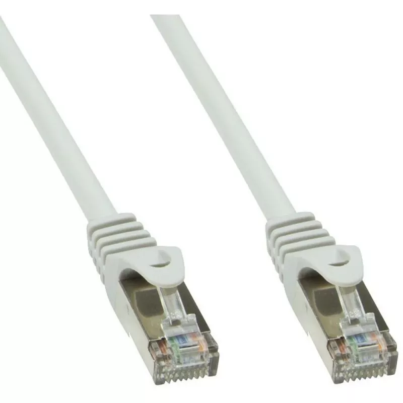 Techly Copper Patch Cable Cat.6 Grey SFTP LSZH 15m, 15 m, Cat6, S/FTP (S-STP), RJ-45, RJ-45, Grey
