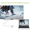 Techly Mini DisplayPort to HDMI/VGA Adapter, 0.15 m, Mini DisplayPort, HDMI + VGA (D-Sub), Male, Female, 1920 x 1200 pixels