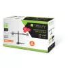 Techly ICA-LCD 2524 monitor mount / stand 81.3 cm (32 inch) Desk Black