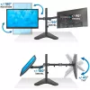 Techly ICA-LCD 2524 monitor mount / stand 81.3 cm (32 inch) Desk Black