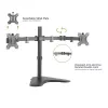 Techly ICA-LCD 2524 monitor mount / stand 81.3 cm (32 inch) Desk Black