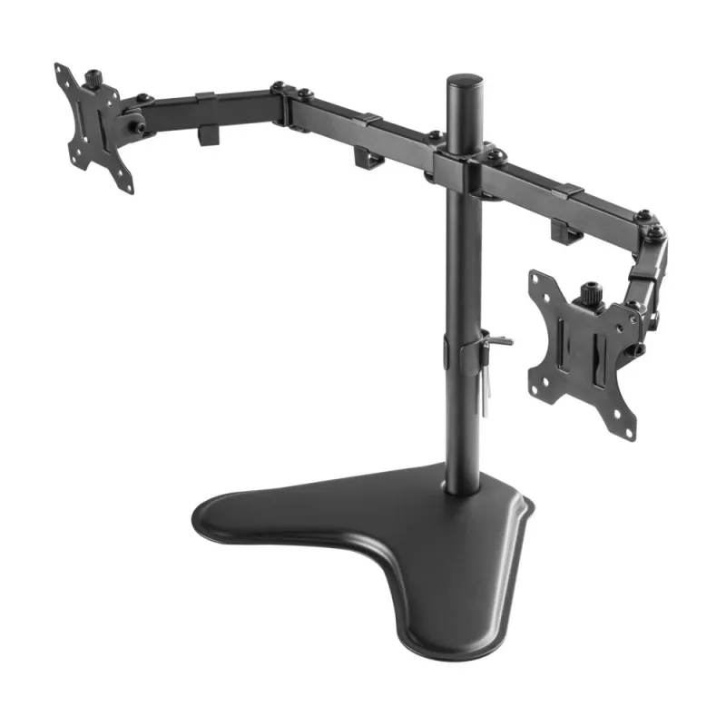 Techly ICA-LCD 2524 monitor mount / stand 81.3 cm (32 inch) Desk Black