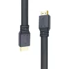 Techly HDMI 2.0 Flat Cable High Speed with Ethernet A/A M/M 1m