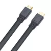 Techly HDMI 2.0 Flat Cable High Speed with Ethernet A/A M/M 1m