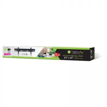 Techly ICA-PLB-114M 139.7 cm (55 inch) Black