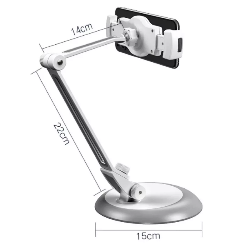 Techly Universal Desktop Stand for Smartphone and Tablet up to 10 inch