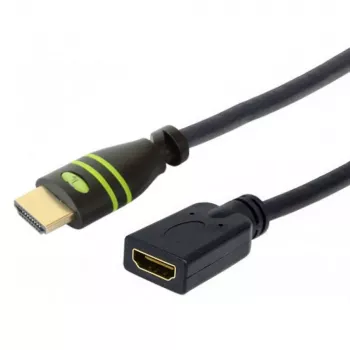 Techly HDMI High Speed with Ethernet Extension Cable 4K 60Hz M / F 1.8 m