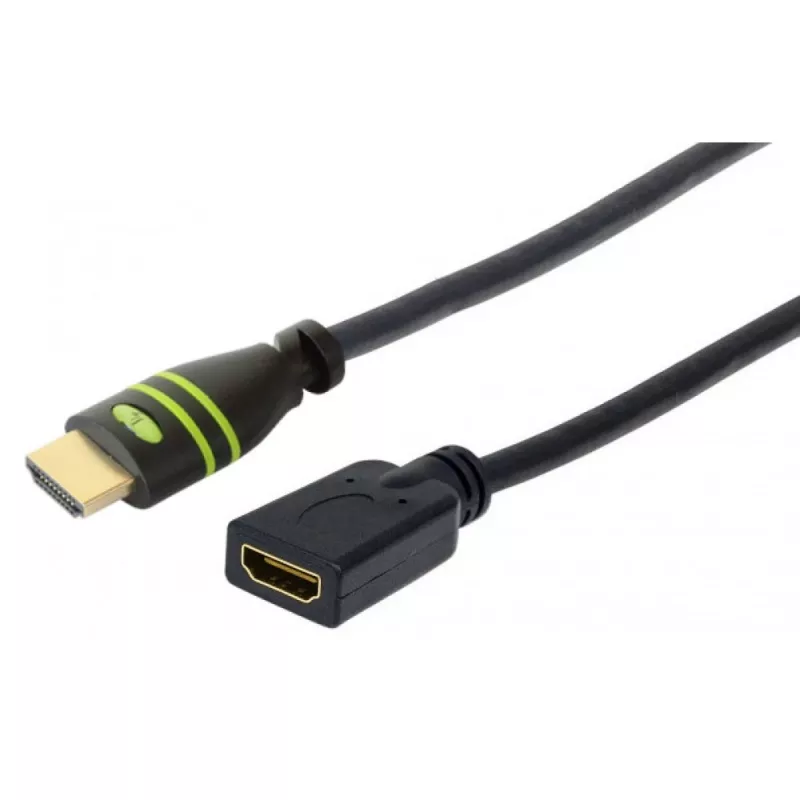 Techly HDMI High Speed with Ethernet Extension Cable 4K 60Hz M / F 3.0 m