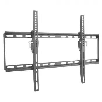Techly Fixed Wall Bracket LED TV LCD 40-65 inch, 165.1 cm (65 inch), 200 x 200 mm, 600 x 400 mm, -12 - 0°, Metal, Black