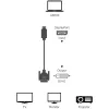 Techly ICOC DSP-C12-030P video cable adapter 3 m DisplayPort DVI-D Black