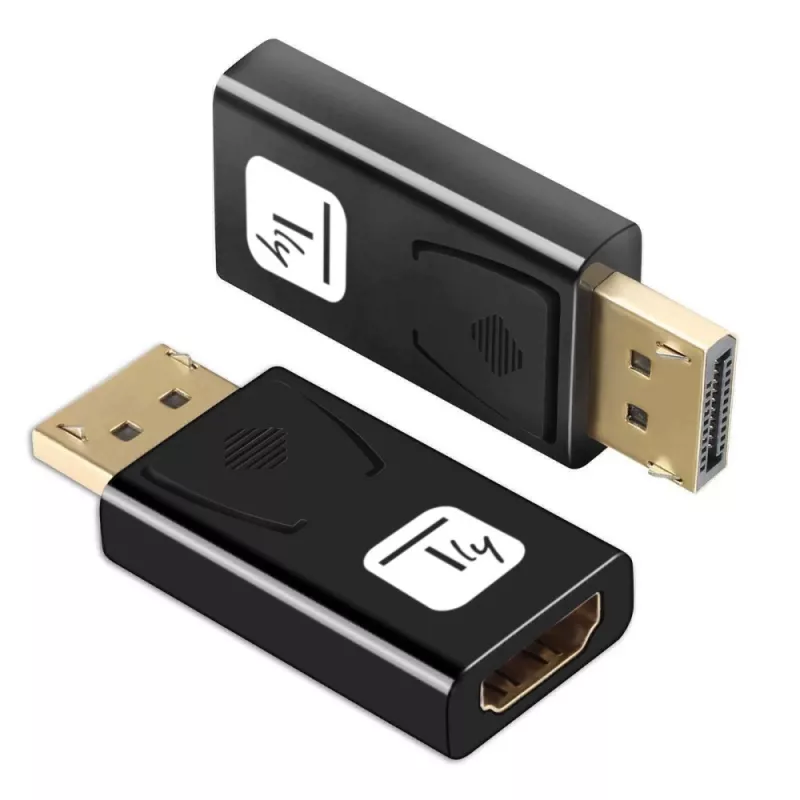 Techly IADAP DSP-2124K cable gender changer Black