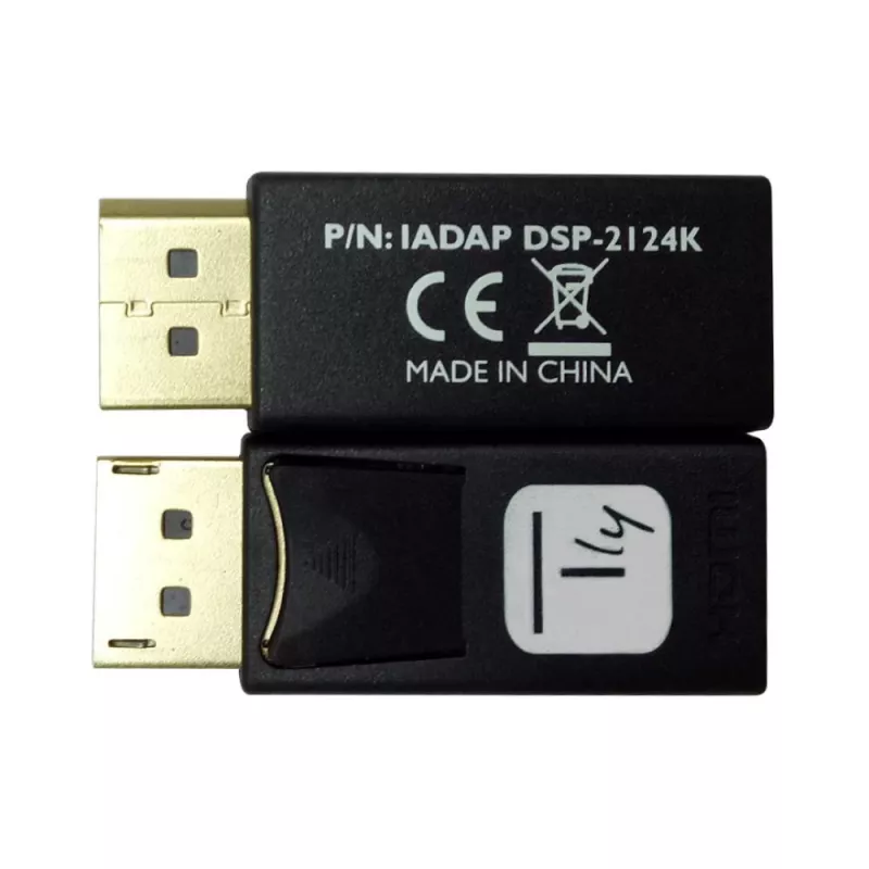 Techly IADAP DSP-2124K cable gender changer Black
