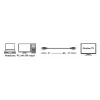 Techly ICOC DSP-A14-010NT DisplayPort cable 1 m Black