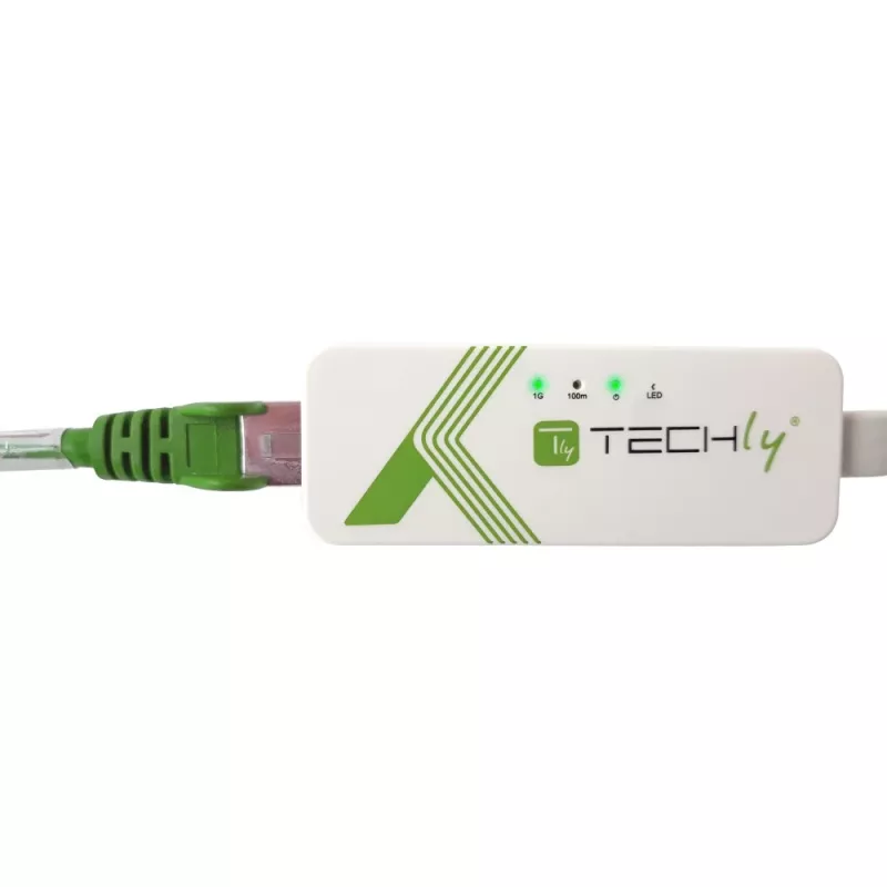Techly IDATA USB-ETGIGA-3A network card Ethernet 5000 Mbit/s