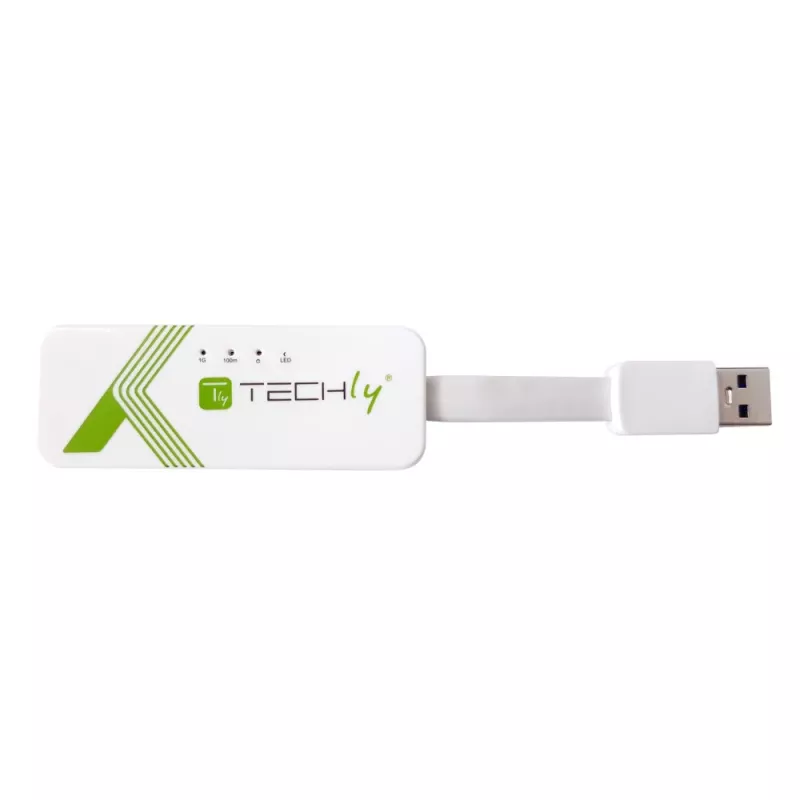 Techly IDATA USB-ETGIGA-3A network card Ethernet 5000 Mbit/s