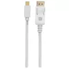 Techly ICOC MDP-030T4K DisplayPort cable 3 m Mini DisplayPort White