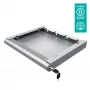 Dataflex Addit hardware security drawer 622, Silver, Steel, Monochromatic, 530 mm, 450 mm, 75 mm