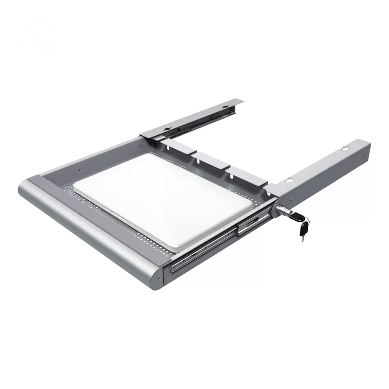 Dataflex Addit hardware security drawer 622, Silver, Steel, Monochromatic, 530 mm, 450 mm, 75 mm