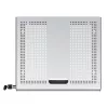 Dataflex Addit hardware security drawer 622, Silver, Steel, Monochromatic, 530 mm, 450 mm, 75 mm